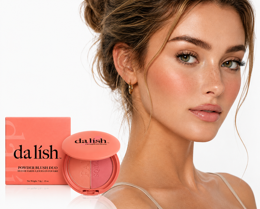 Powder Blush Duo | Natural, Buildable Blush for Healthy-Looking Skin
