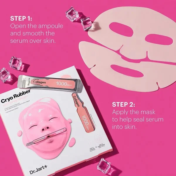 Dr.Jart+ Cryo Rubber with Firming Collagen Facial Mask (Pink)