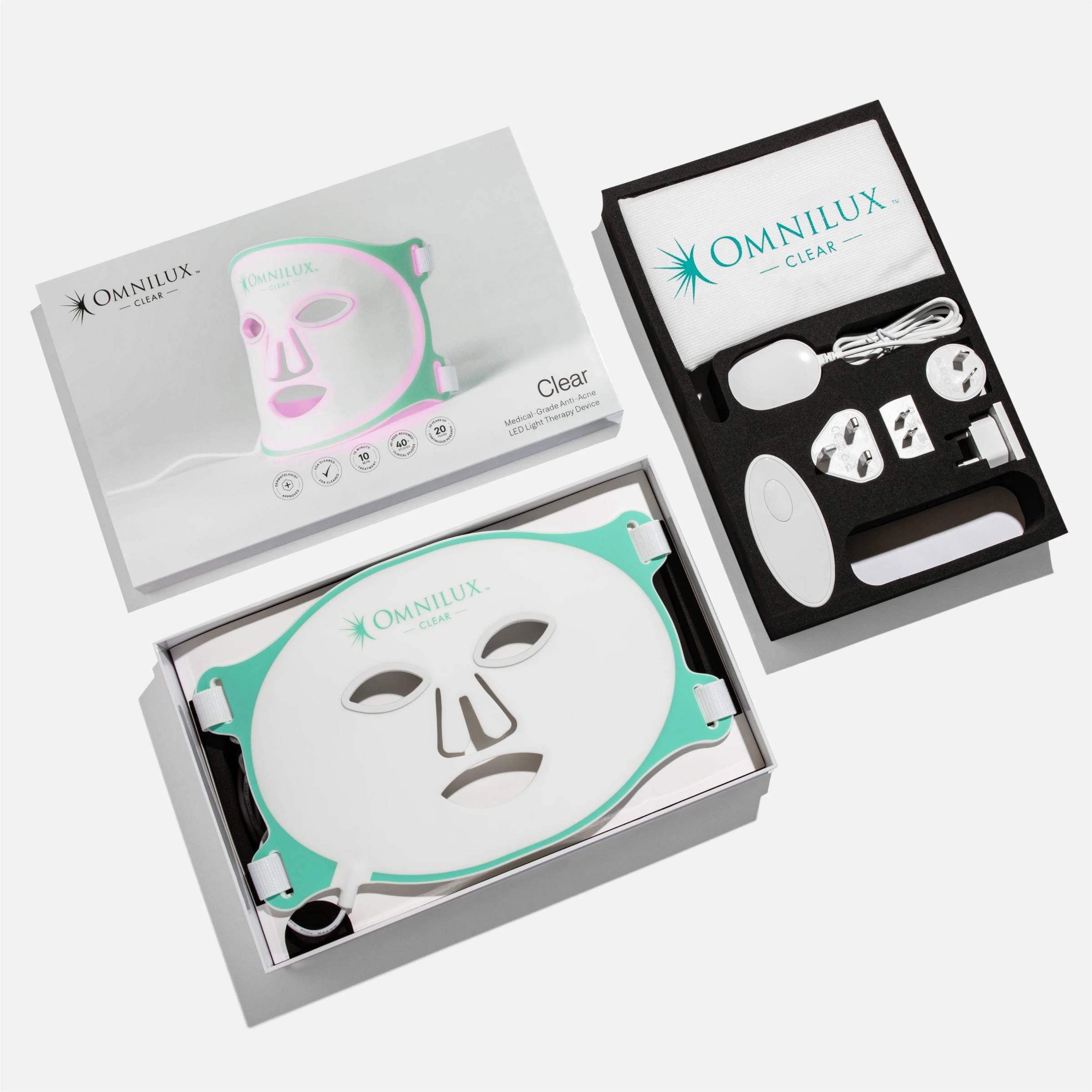 Omnilux Clear + Contour Glove Bundle