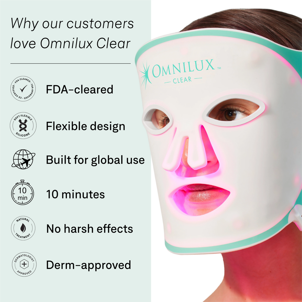 Omnilux Clear + Contour Glove Bundle