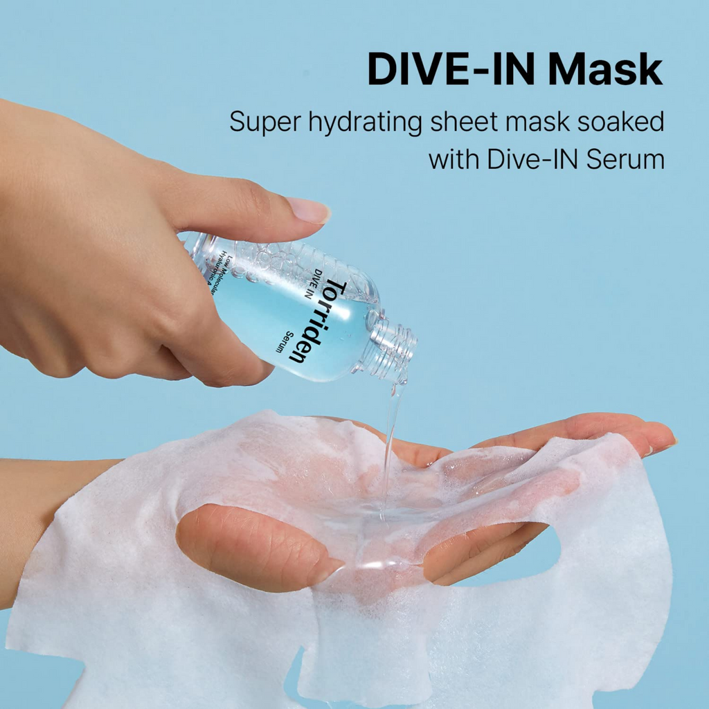 TORRIDEN Dive In Low Molecule Hyaluronic Acid Mask Pack 27ml x 10pcs